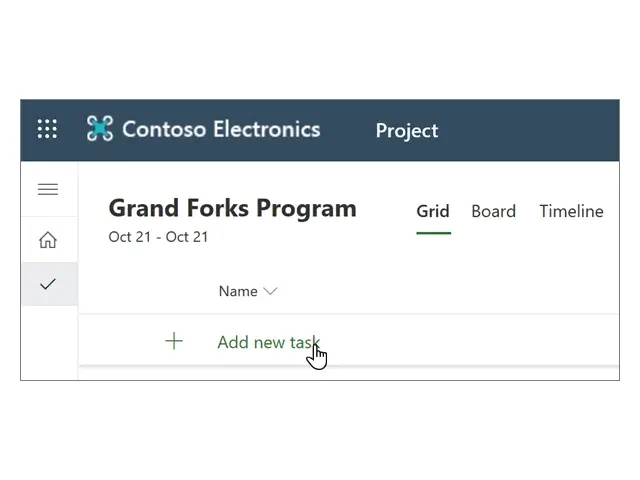 آموزش ایجاد پروژه در ماکروسافت پروجکت