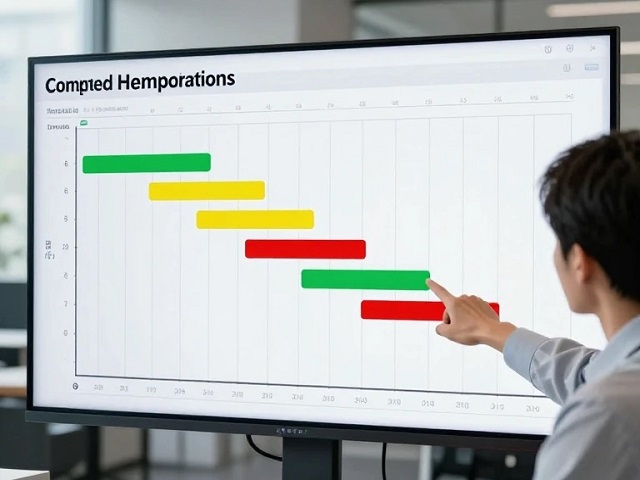 آموزش رسم گانت چارت در ms 3project